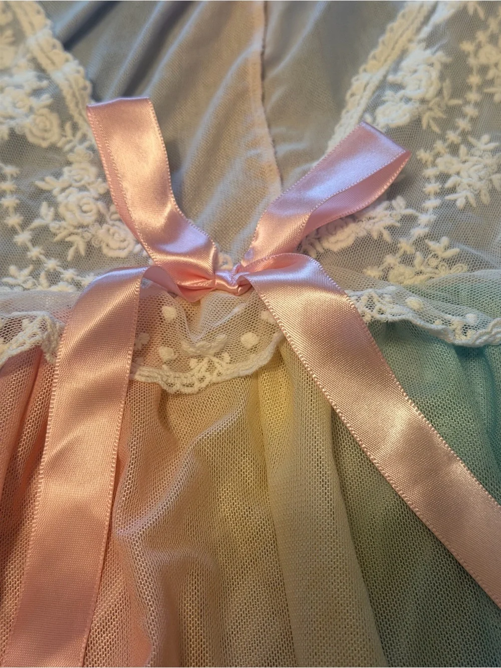 SHEIN sheer pastel